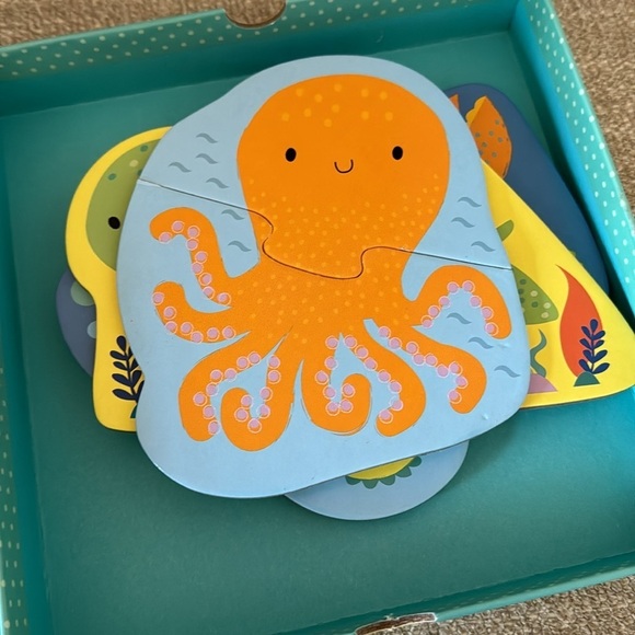 Usborne First Jigsaw Under The Sea Two Piece Puzzles 8 Sets - Picture 7 of 10